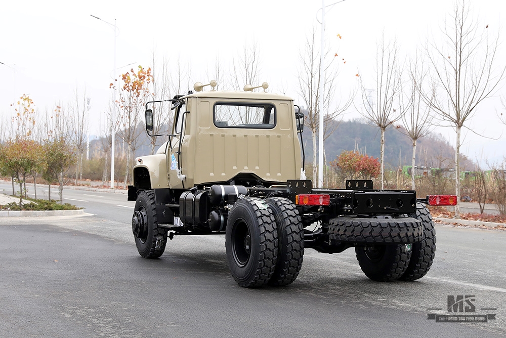 4*4 Dongfeng с полным приводом внедорожное шасси_240 л.с. с длинной головкой однорядное шасси грузовика с кабиной_Индивидуальное экспортное шасси специального автомобиля с полным приводом