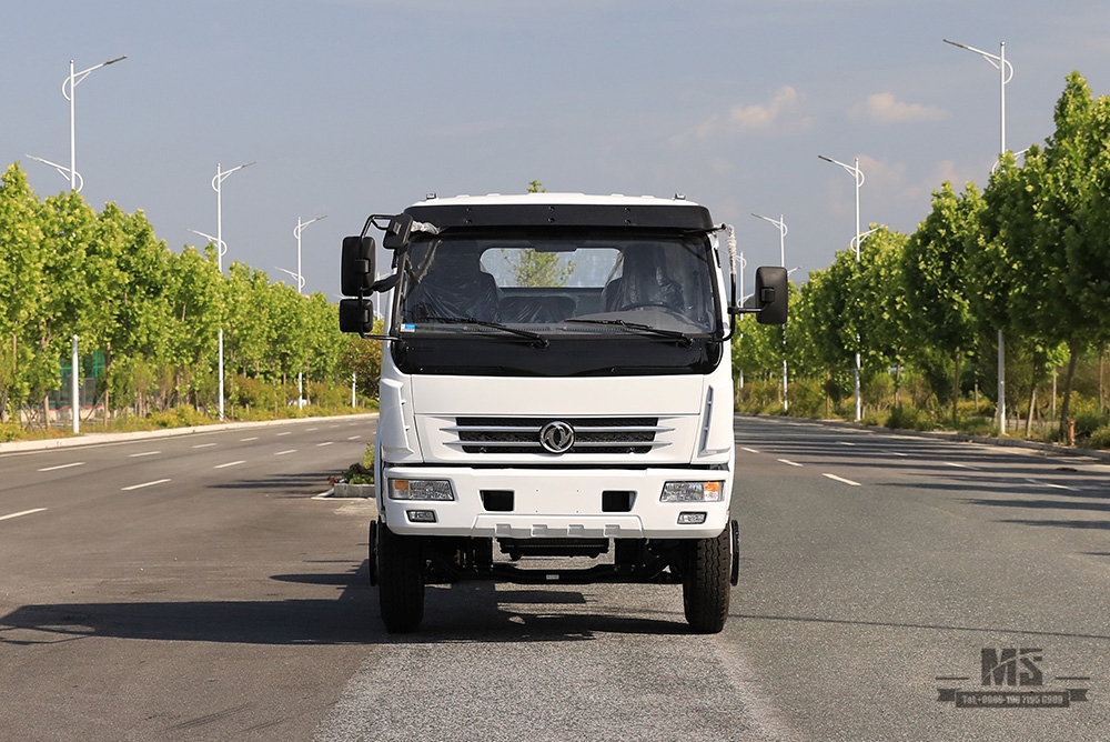 Dongfeng 4*2 Шасси_170 л.с. Полуторарядное переоборудованное шасси с плоской головкой Производитель_Экспортное специальное шасси
