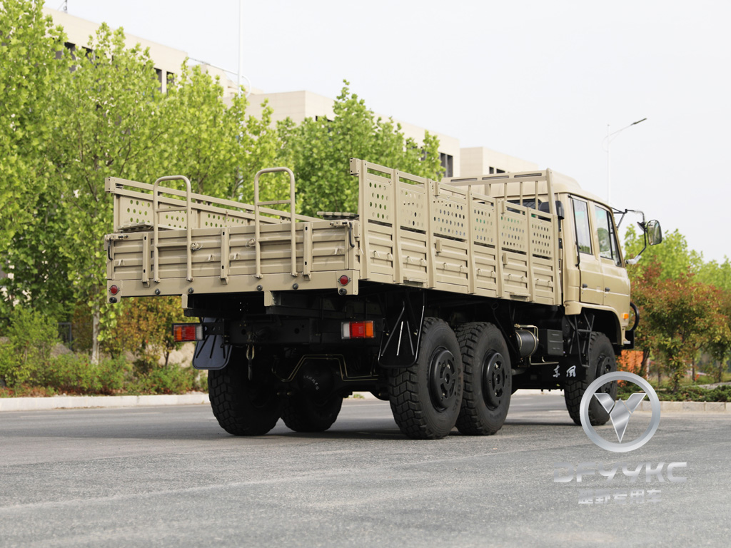Donggfeng EQ2102N Безусловский грузовик-210 л.с. Двойной пустынный грузовой автомобиль | Экспортная модель | Кондиционер с брезентом