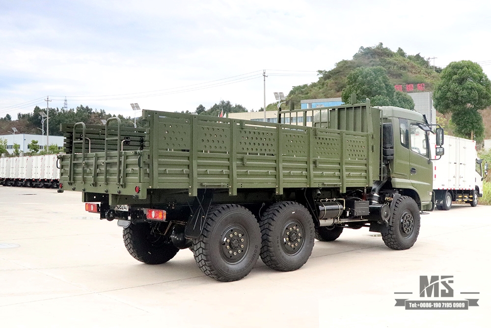 6×6 Dongfeng EQ2102 Внедорожный грузовик_Шестиколесный грузовой автомобиль с плоской головкой 6WD 246 Военный транспорт Внедорожный грузовик_Экспортный специальный автомобиль