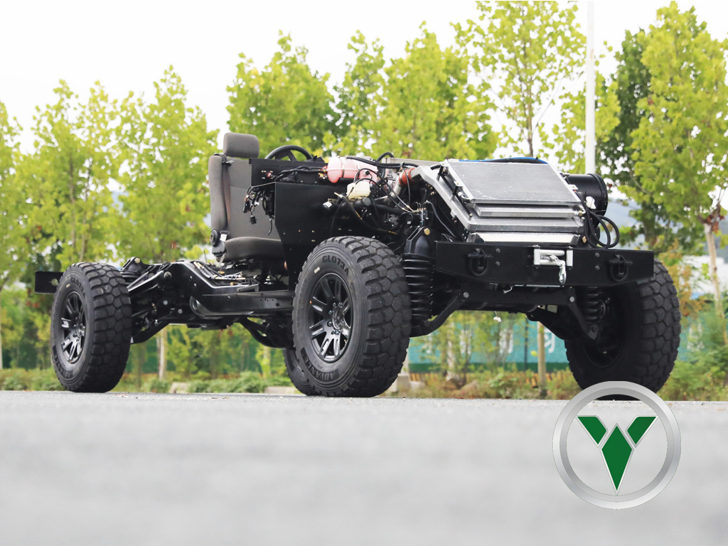 Пользовательский класс 3 бездорожья | 4WD независимые подвесные и двойные топливные бак системы