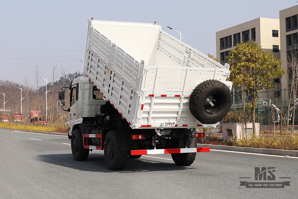Dongfeng Four Wheel Drive 13T Самосвал_210 л.с. 4x4 Карьерный самосвал Внедорожный грузовик высотой контейнера_Двухосный экспортный автомобиль специального назначения