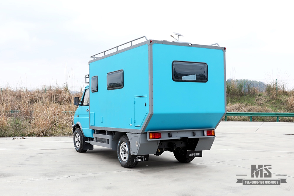 Iveco RV Полноприводной мобильный офисный автомобиль_4WD Внедорожный туристический караван на продажу_4*4 Открытый офис Индивидуальный экспортный специальный автомобиль на колесах 