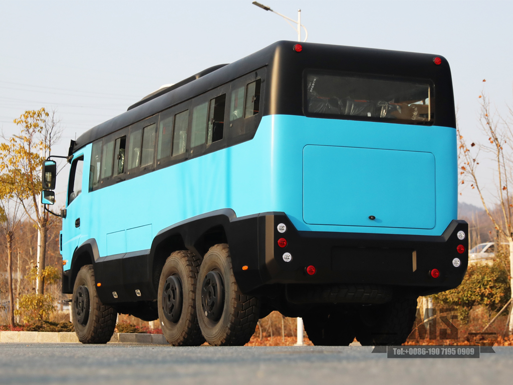 Dongfeng AWD 25-местный автобус Dongfeng | 6x6 MountainBus Внедорожный автобус в горнодобывающих районах | Китайский автобус