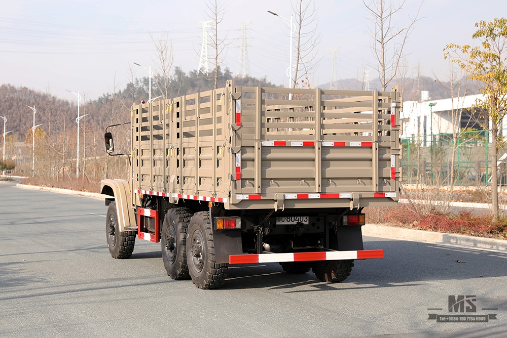 Шестиколесный самосвал EQ2082 мощностью 170 л.с._6×6 Dongfeng с остроконечной головкой, однорядный самосвал Карьерные самосвалы_Экспортный автомобиль специального назначения