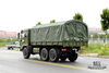 Продажа шестиколесного грузовика Dongfeng_6*6 Army Green Flathead Truck Производитель_Dongfeng 6WD Export Special Vehicle