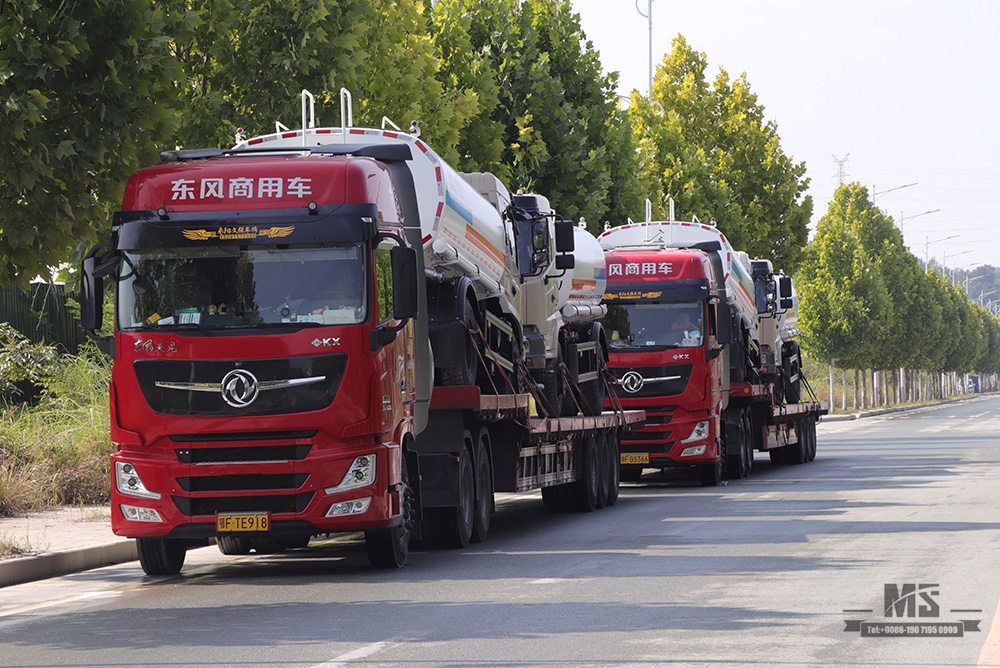 Погрузка и доставка спринклерного грузовика Dongfeng 4x2