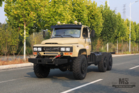 Dongfeng 6×6 EQ2100 Шасси_6*6 190 л.с. Грузовик с остроконечной головкой Шестиколесное шасси на продажу_Экспорт Специальное шасси автомобиля