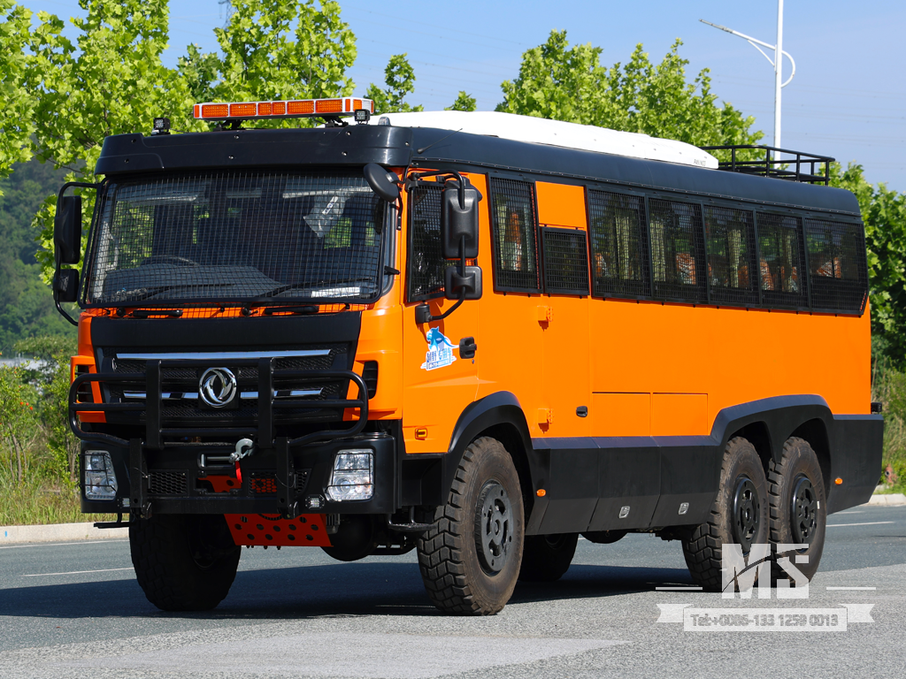 Пассажирский автобус Dongfeng 210 л.с. 6x6 | Специальный пассажирский вездеход повышенной проходимости