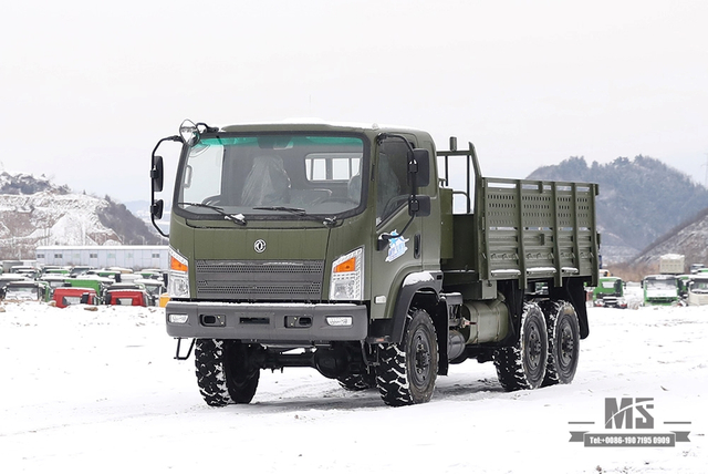 Шестиколесный грузовик Dongfeng EQ2082_Полноприводной грузовик EQ2082_6x6 Dongfeng EQ240 Внедорожный грузовик с плоской головкой на продажу_6WD Экспортный завод производителя специальных автомобилей