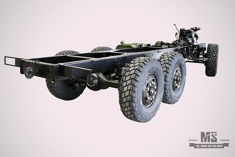 Шестиколесный привод Dongfeng EQ2100 Шасси_6×6, 190 л.с. Шасси внедорожного грузовика_Полноприводной экспортный специальный тип Ⅲ Шасси