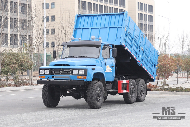 Самосвал EQ2082 мощностью 170 л.с._Полноприводный внедорожный самосвал Dongfeng EQ2082_Транспортный автомобиль 240 с двойным остеклением_6×6, остроконечный грузовик 25Y, экспортный специальный автомобиль