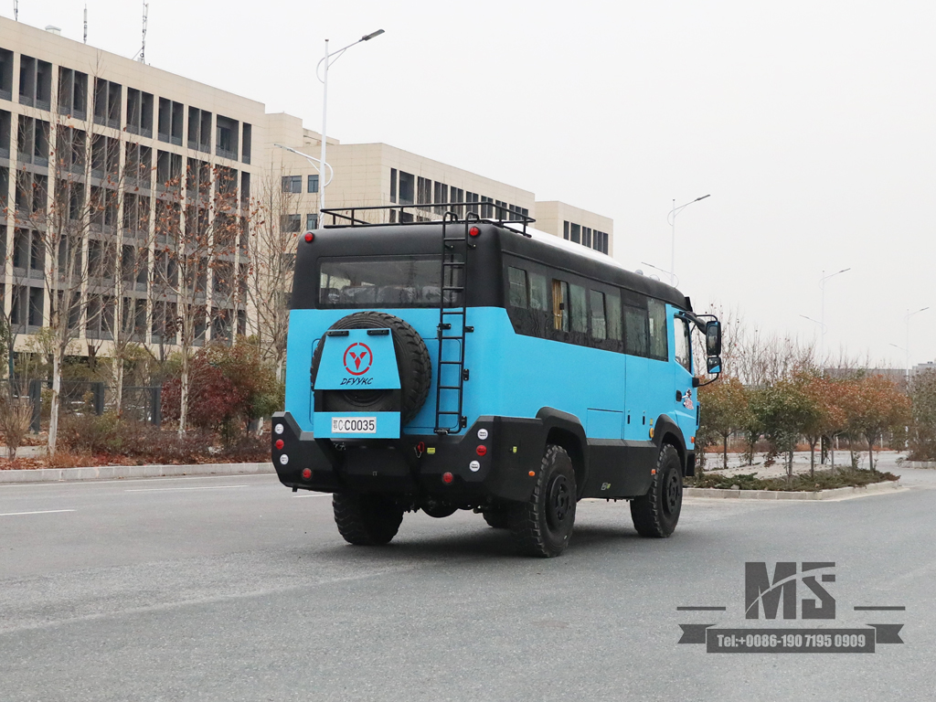 Dongfeng 4WD 21-местный загородный транспорт Автобус | Пустынный внедорожный автобус | Китай.