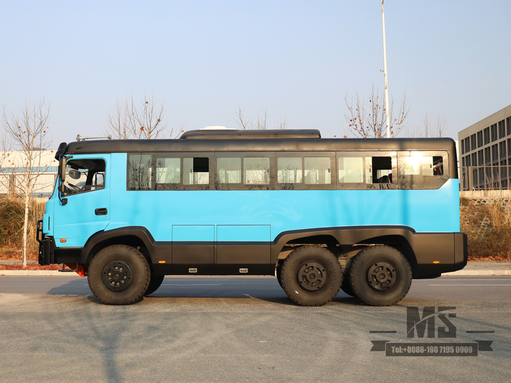 Dongfeng AWD 25-местный автобус Dongfeng | 6x6 MountainBus Внедорожный автобус в горнодобывающих районах | Китайский автобус