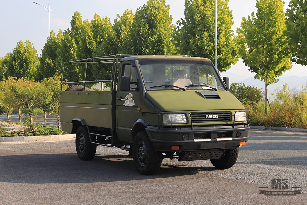 4×4 Iveco Four Drive Truck Green 4*4 Iveco Truck Short Head Small Vehicle Экспортный специальный автомобиль с полным приводом