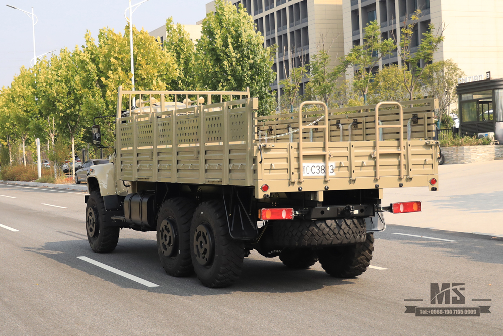 Dongfeng 6×6 EQ2100 Truck_6*6 с остроконечной головкой, 190 л.с., шестиколесный внедорожный грузовик_Export Special Vehicle