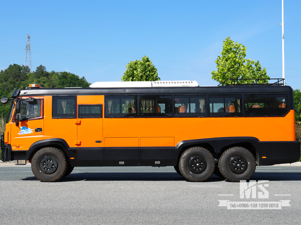 Пассажирский автобус Dongfeng 210 л.с. 6x6 | Специальный пассажирский вездеход повышенной проходимости