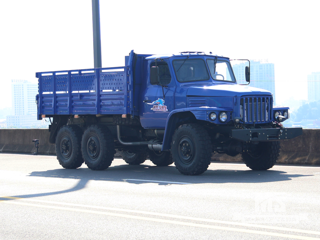 Экспортный 8-тонный шестиколесный грузовой автомобиль с длинным носом Dongfeng, оснащенный двигателем мощностью 170 л.с.