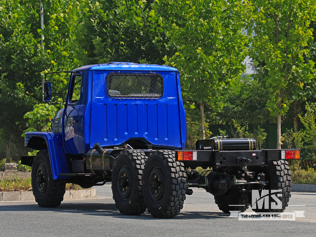Dongfeng 6×6 EQ2082 Chassis_6*6 170HP Обычный шестиколесный грузовик для продажи_ Специальное экспортное шасси 