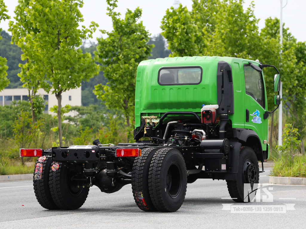 Dongfeng 4×4 Chassis_4*4 170hp Полноприводное шасси для грузовика с плоской головкой на продажу_ Специальное шасси для экспортных грузовиков 