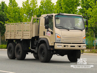 Dongfeng 6X6 Grey Flat-head EQ2082 170HP Однорядные грузовики с кабиной 6WD Внедорожные грузовики 