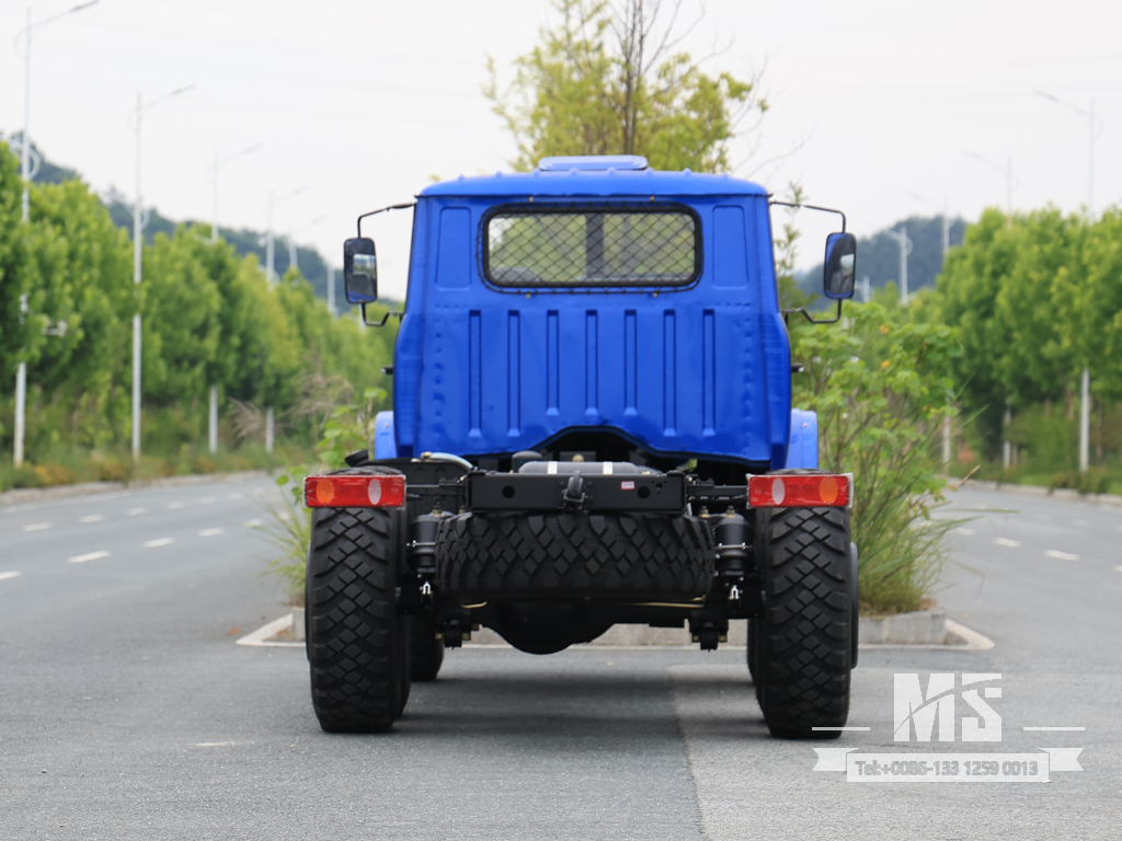 Dongfeng 6×6 EQ2100 Chassis_6*6 190hp Обычный грузовой шестиколесный привод на продажу_ Специальное экспортное шасси 