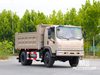 Dongfeng 10-тонный полноприводный светло-коричневый самосвал с плоским носом (170 л.с.) | Специальные экспортные грузовики 