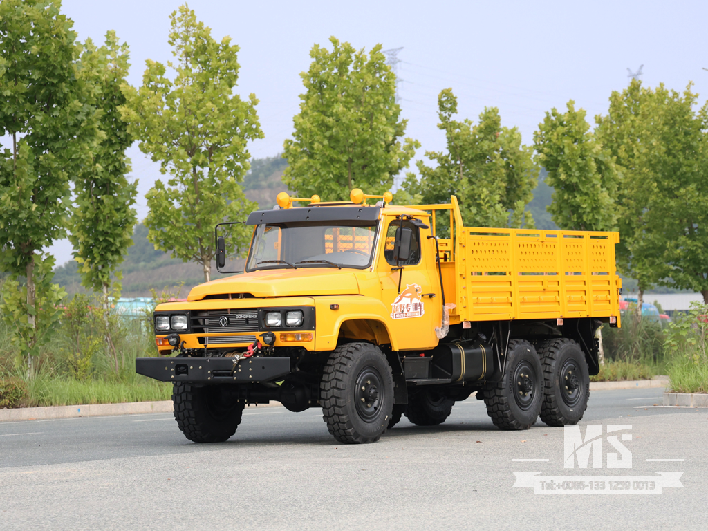 Экспортный 8-тонный шестиколесный грузовой автомобиль с длинным носом Dongfeng, оснащенный двигателем мощностью 170 л.с. |EQ3253GP6