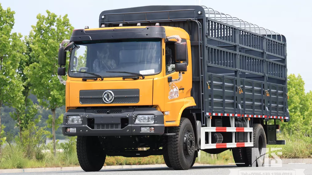 Dongfeng 4×2 представлен грузовик с кузовом для диверсифицированных экспортных рынков грузовых перевозок