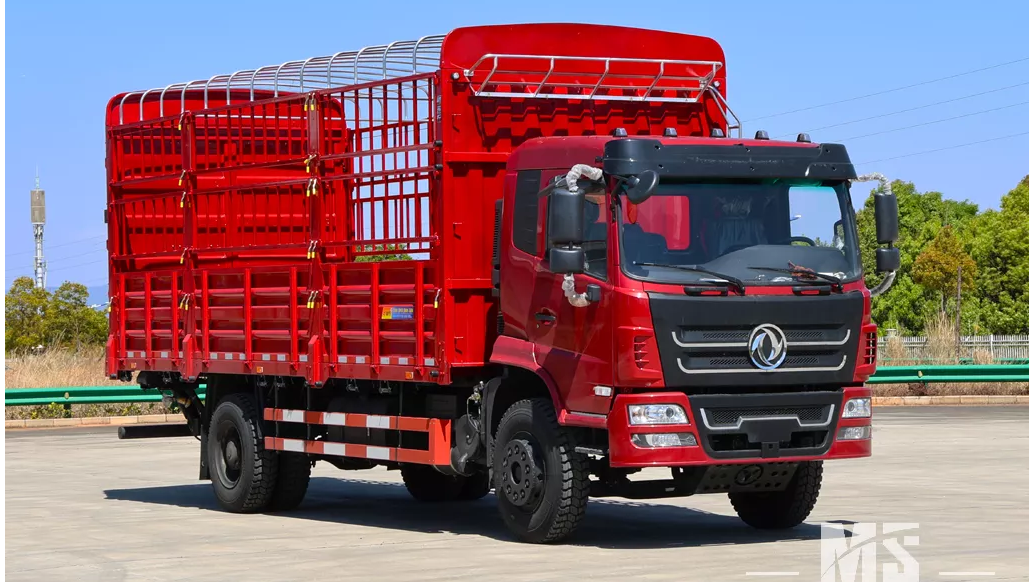 Dongfeng 4×2 Гидравлический погрузчик с задней дверью Презентация нового продукта