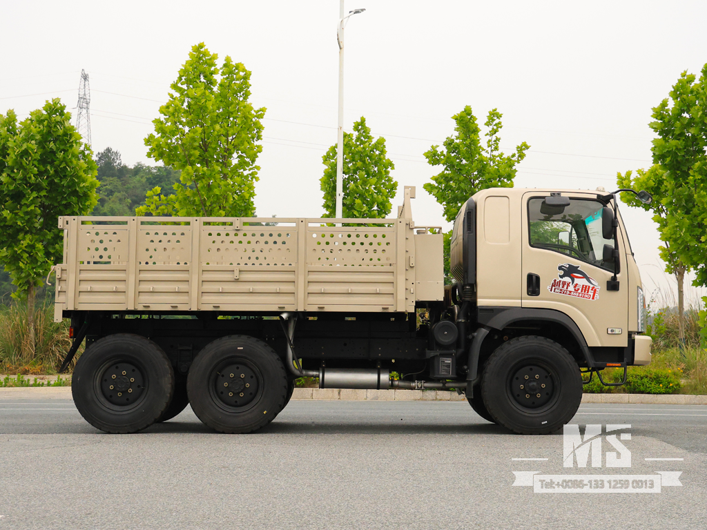 Dongfeng 6X6 Grey Flat-head EQ2082 170HP Однорядные грузовики с кабиной 6WD Внедорожные грузовики 