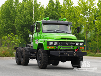 Dongfeng 6×6 EQ2082 Шасси_6*6 170 л.с. Шестиколесный грузовик с остроконечной головкой на продажу_ Специальное шасси для экспортных грузовиков 