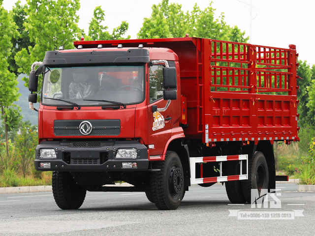 Dongfeng 18 Ton Red 4×2 Самосвал с решетчатой ​​решеткой (210 л.с.) | Специальные экспортные грузовики