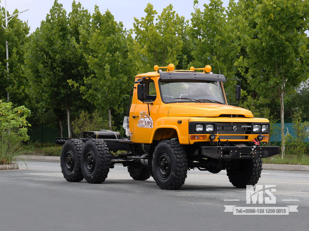 Dongfeng EQ2082 Внедорожный грузовик 6×6, прочное вездеходное специальное внедорожное шасси | Транспортное средство, предназначенное для экспорта
