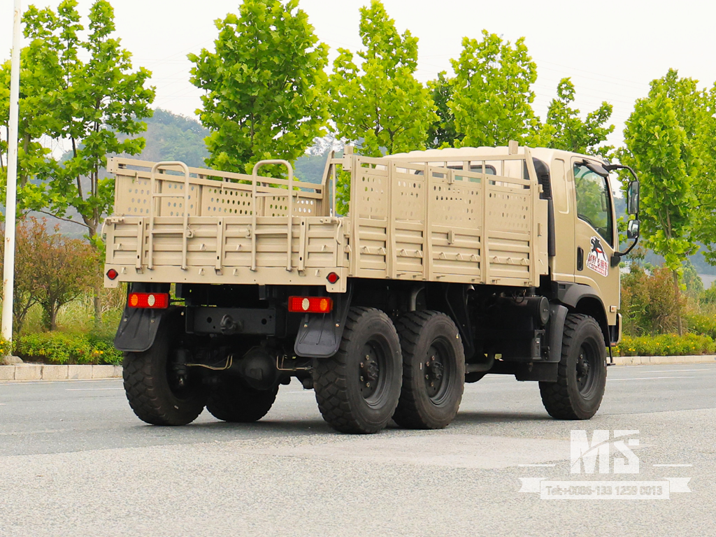 Dongfeng 6X6 Grey Flat-head EQ2082 170HP Однорядные грузовики с кабиной 6WD Внедорожные грузовики 