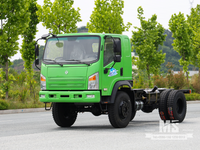 Dongfeng 4×4 Chassis_4*4 170hp Полноприводное шасси для грузовика с плоской головкой на продажу_ Специальное шасси для экспортных грузовиков 