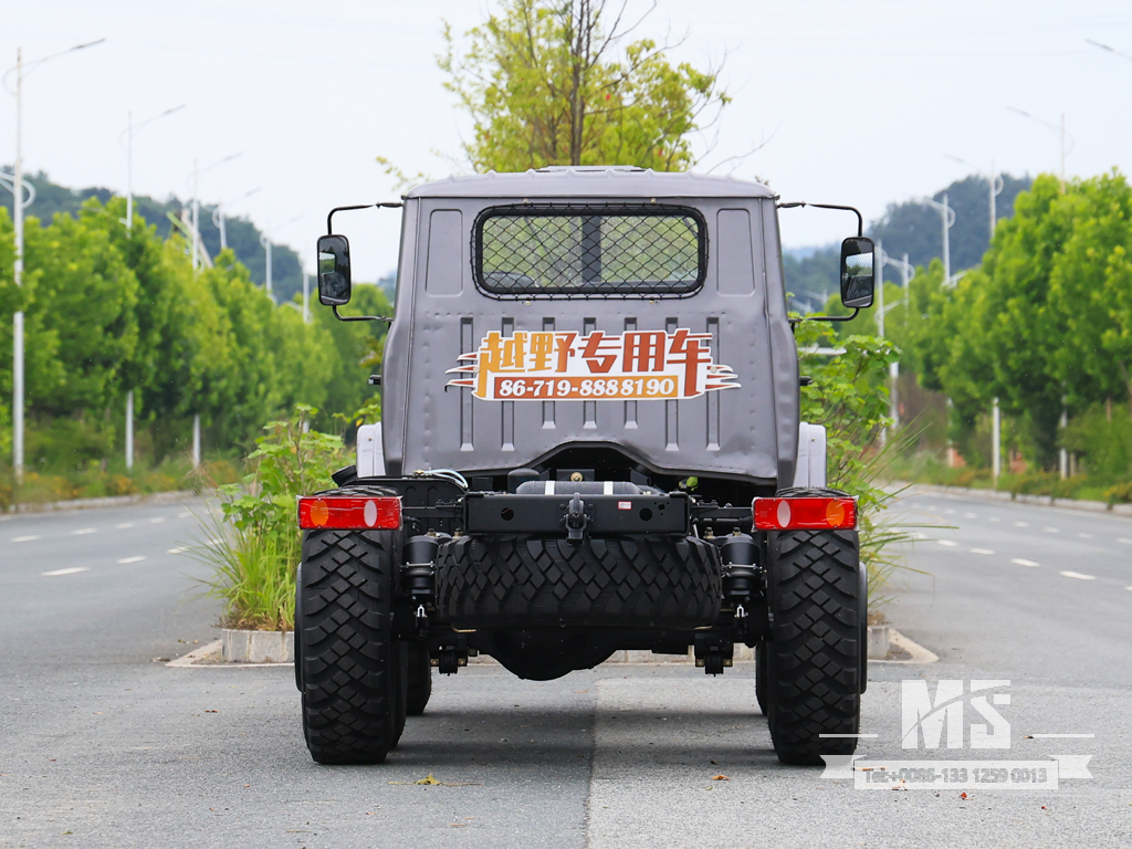 Dongfeng 6×6 EQ2100 Шасси_6×6 Внедорожный грузовик с кабиной с двойным передним стеклом Шасси на продажу_ Специальное экспортное шасси 