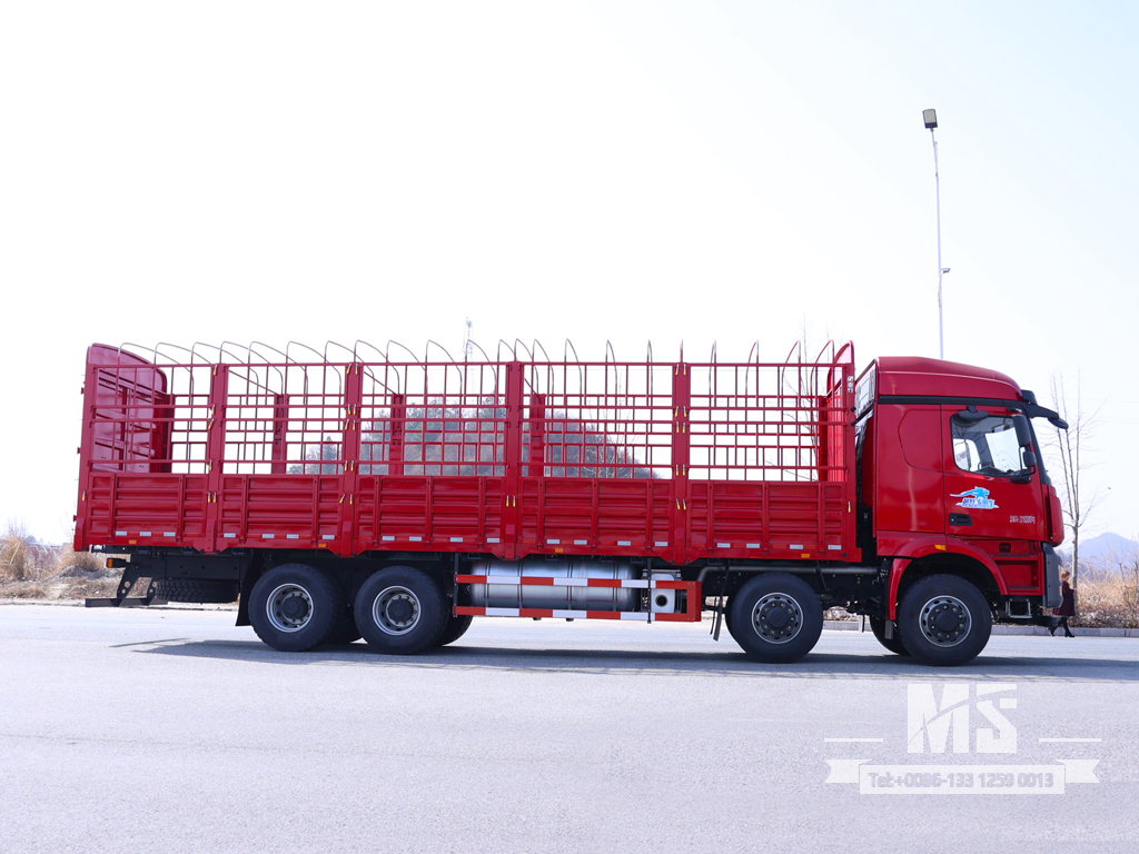 Dongfeng 31-тонный грузовой автомобиль с удлиненной кабиной и удлиненным кузовом (500 л.с.) | Специальные экспортные грузовики 