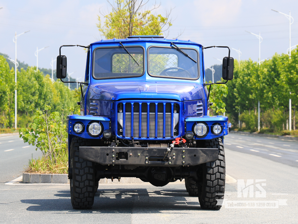 Dongfeng 6×6 EQ2082 Chassis_6*6 170HP Обычный шестиколесный грузовик для продажи_ Специальное экспортное шасси 