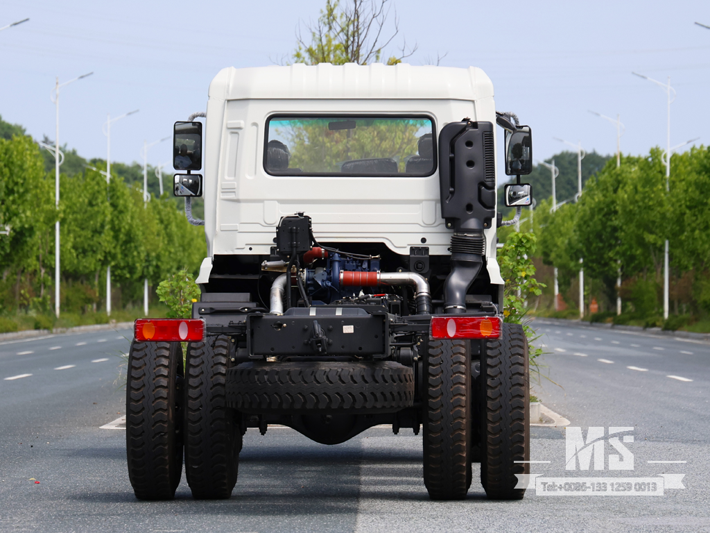Dongfeng 4×2 Chassis_4*2 210hp Расширенная версия плосконосого шасси на продажу_ Специальное шасси для экспортных грузовиков 