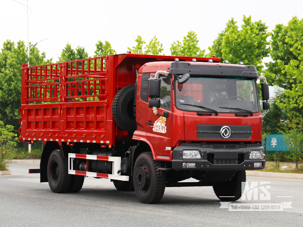 Dongfeng 18 Ton Red 4×2 Самосвал с решетчатой ​​решеткой (210 л.с.) | Специальные экспортные грузовики