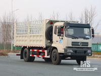 Dongfeng 18-тонный белый самосвал с решетчатой ​​рамой 4 × 2 (210 л.с.) | Специальные экспортные грузовики