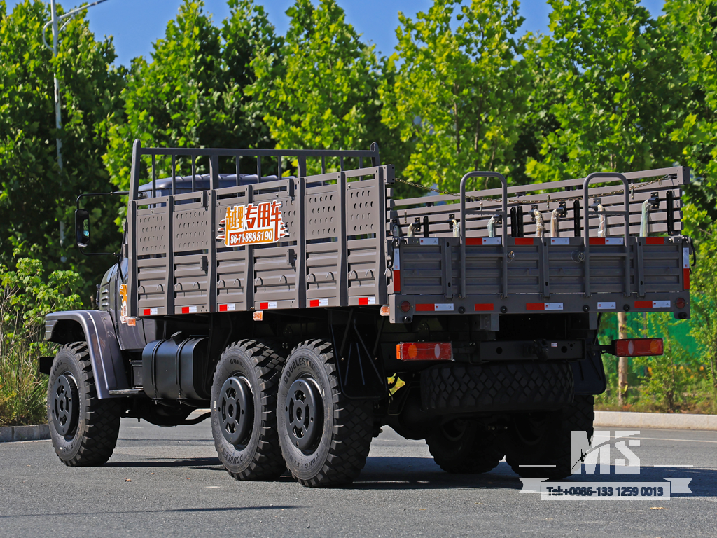 Dongfeng 10-тонный шестиколесный грузовик Caogo с длинным носом (190 л.с.) | Специальные экспортные грузовики 