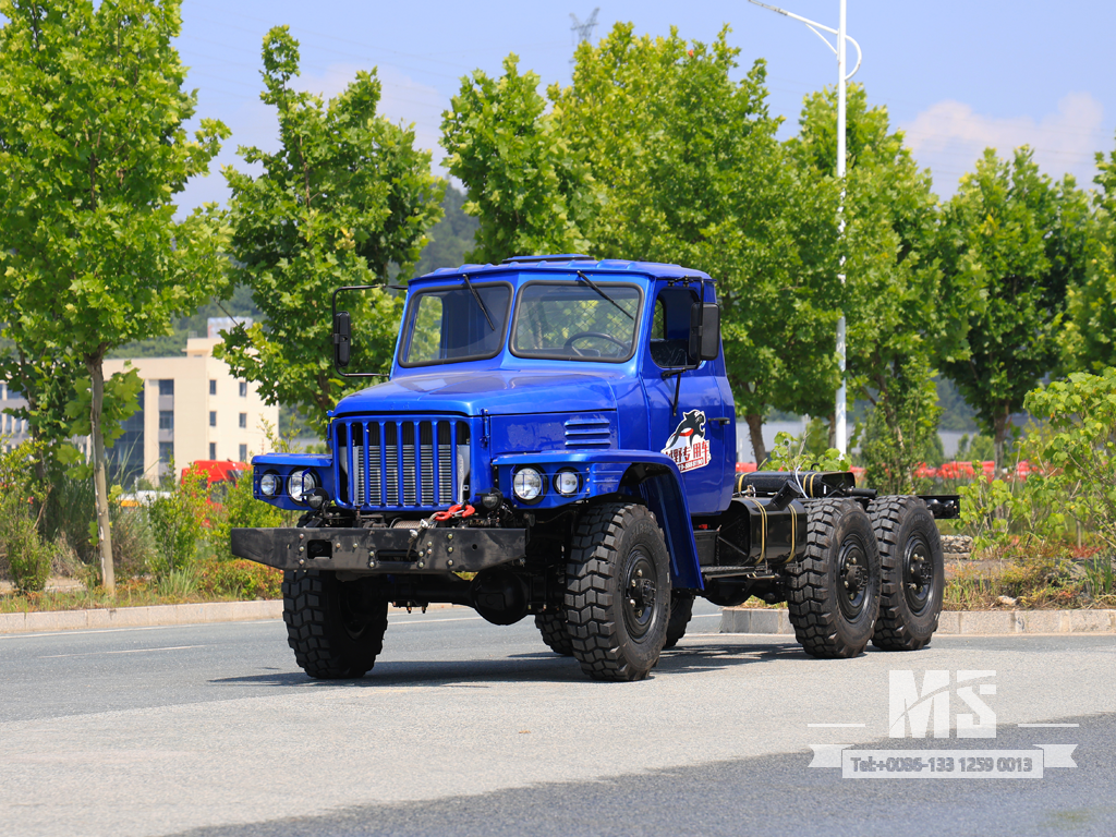 Dongfeng 6×6 EQ2082 Chassis_6*6 170HP Обычный шестиколесный грузовик для продажи_ Специальное экспортное шасси 