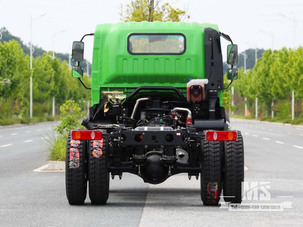 Dongfeng 4×4 Chassis_4*4 170hp Полноприводное шасси для грузовика с плоской головкой на продажу_ Специальное шасси для экспортных грузовиков 
