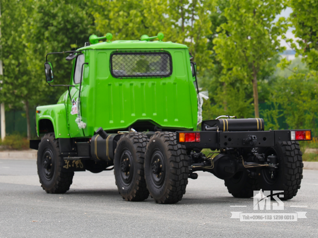 Dongfeng 6×6 EQ2082 Шасси_6*6 170 л.с. Шестиколесный грузовик с остроконечной головкой на продажу_ Специальное шасси для экспортных грузовиков 