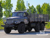 Dongfeng 10-тонный шестиколесный грузовик Caogo с длинным носом (190 л.с.) | Специальные экспортные грузовики 