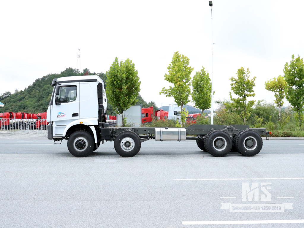 Dongfeng 8×4 Сверхмощное шасси внедорожного грузовика для специального преобразования