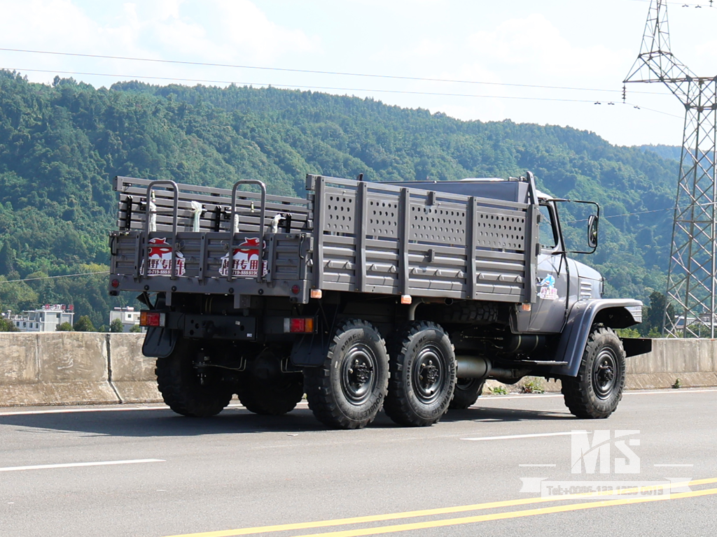 Dongfeng EQ2082 6×6 Внедорожный грузовой автомобиль с длинной носовой частью и передней лебедкой |EQ3253GP6