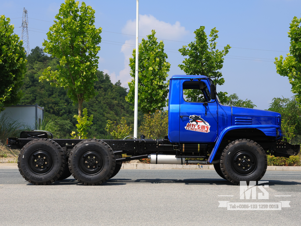 Dongfeng 6×6 EQ2082 Chassis_6*6 170HP Обычный шестиколесный грузовик для продажи_ Специальное экспортное шасси 